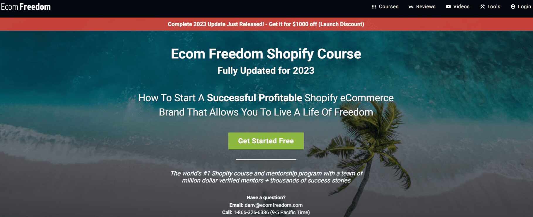 shopify freedom login