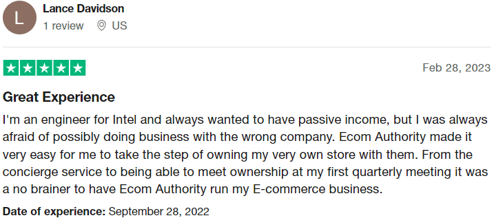 ecom authority reviews #1