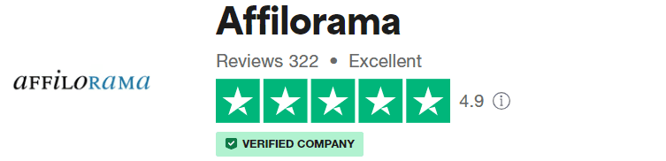 Affilorama Trustpilot rating